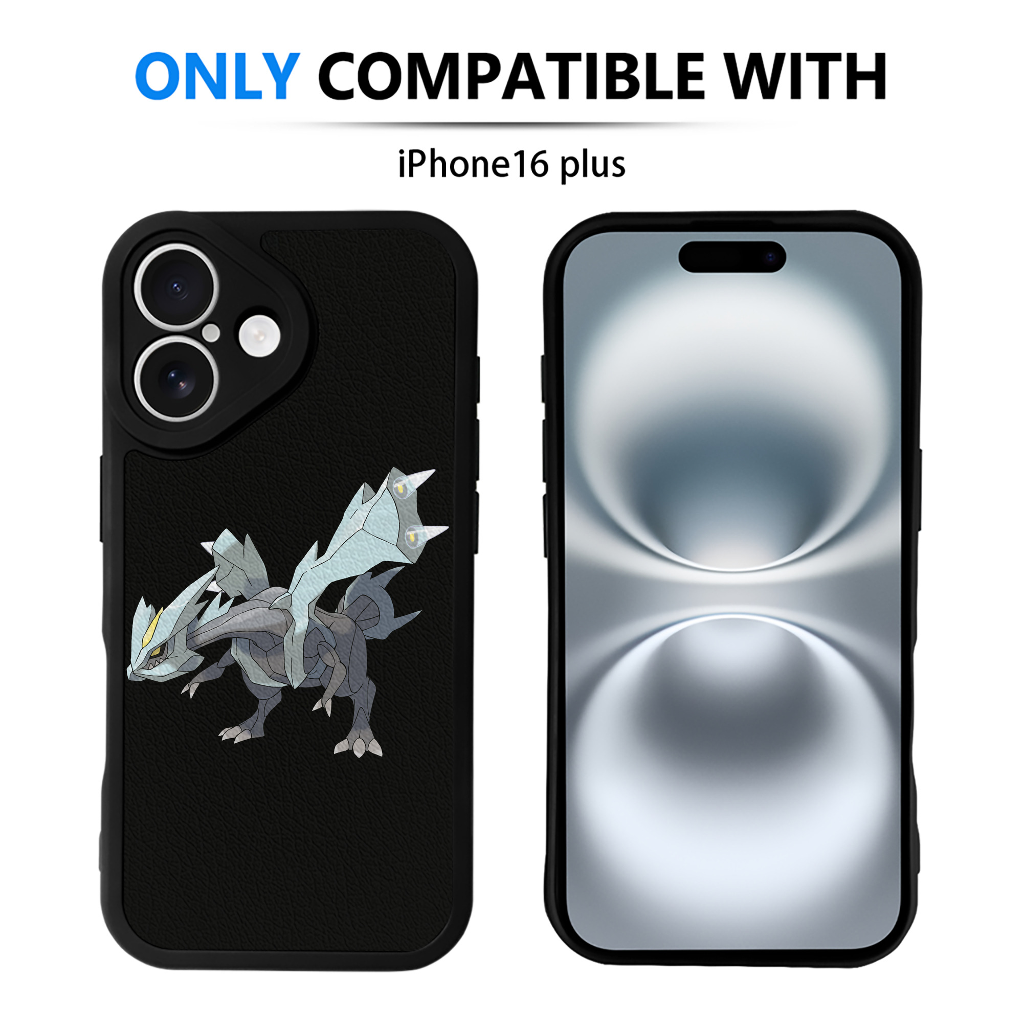 （画像用） ポケットモンスター Pokémon 【iPhone 16シリーズ対応】シリコンスマホケース（レザー調） 材質：シリコン